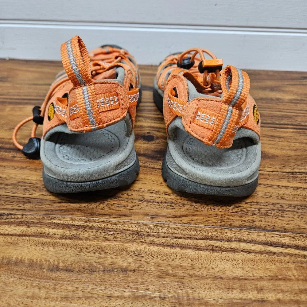 Keen Whisper Orange Grey Waterproof Sport Sandals Womens 6 1008457